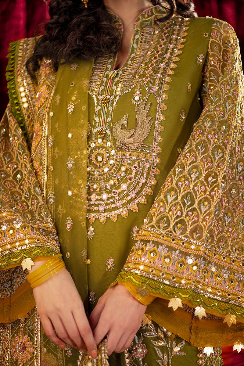 Buy Pakistani Mehndi Dresses with Price Online in Dubai UAE – SALWAR MAHAL