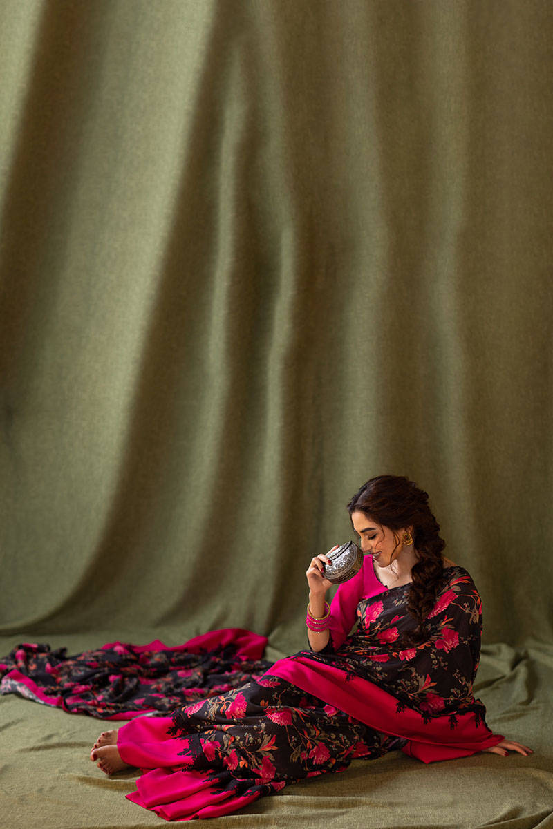 Mohsin Naveed Ranjha Design Studio. Maya Ali Saree