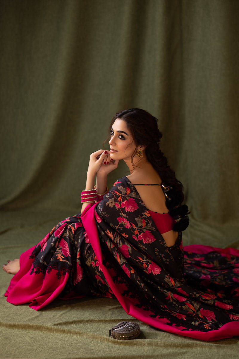 Maya Ali Saree | Mohsin Naveed Ranjha Design Studio